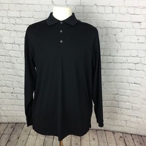 Nike Men’s Dri Fit long sleeve gulf polo shirt